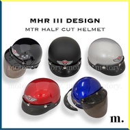 MHR III DESIGN HELMET BRAND MTR HELMET KURA HALF CUT STENG (NOT OE MHR)