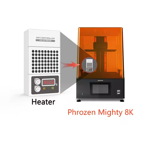 Mini Heater for Phrozen Mighty 8K 3D Printer,Resin 3D Printer Temperature Controller
