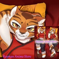 Dakimakura Anime Master Tigress (kung fu panda) Furry Double Sided Print Life-size Body Pillow Cover