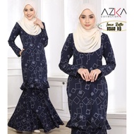Baju Kurung Iman Ruffle Azka Collection saiz L