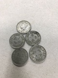 香港1937年僑喬治六世$0.1 一毫 $30/個 流通品相 King George