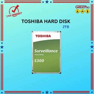 Toshiba Surveillance Hard Drive S300 2TB