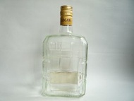 Logan 白馬威士忌 酒樽 White Horse Whisky Bottle 玻璃樽