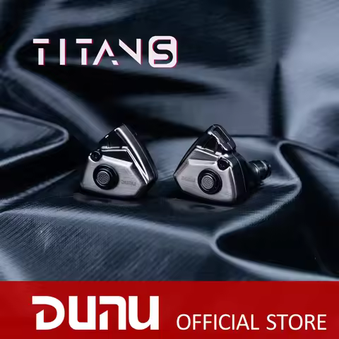 DUNU TITAN S /11 mm Dynamic Driver/ In-ear Earphone/Standardized 2-pin(0.78 mm)Connectors/High-purit