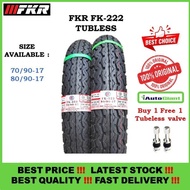 TAYAR FKR FK-222 FK222 70/90-17 | 80/90-17 TYRE (TUBELESS)