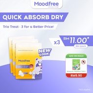 [Bundle of 3] Moodfree Day Use Sanitary Pad | Women Period Pad | Tuala Wanita | 卫生棉