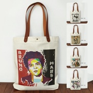 Bruno Mars Souvenir Tote bag Bruno Mars Series Canvas bag