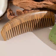 ABOUND Lanky Sandalwood Daily Comb with Silky Pouch