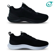 HITAM PUTIH Enkai Ares Lifestyler Original Sneakers | School Shoes | Casual Shoes | Black And White 