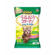 Earth JOYPET 宠物猫咪骨胶原干洗香波毛巾湿巾 25张