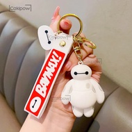 GANTUNGAN Baymax Big Hero 6 Keychain Motorcycle Car Keychain Bag Keychain
