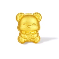 ZHOU LIU FU 周六福 ทองคำแท่ง 99% 24K Solid Gold Ingot Real Pure 999 Gold Bar Nugget Bullion Hamster Kit