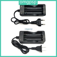 OMG Fast Charging Dock Rechargeable 18650 Li-ion Battery charger with LED Indicator