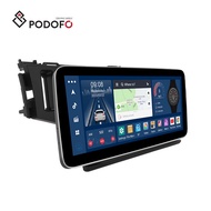 Podofo 12.3 inch 2+32G/4+64G 8-core double din Android 13 Car Radio Autoradio with Frame For Honda F