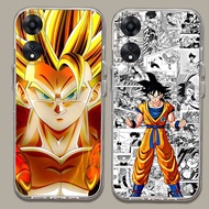 J-34 Dragon Ball Super Soft Case for OPPO A60 A58 A78 A38 A17 A18 Reno 13F 5G