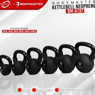 CODE Q14L BODYMASTER 2 4 6 8 1 12KG Kettlebell Neoprene Fix Vinyl BMA137 Dumbell Barbell Fitness Gym