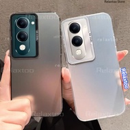 Casing For Vivo Y04 Y03 Y 04 Y 03 Y04T Y04s Y03T Y03s VivoY04 VivoY03 s t 4G 5G Metal Frosted Fashio