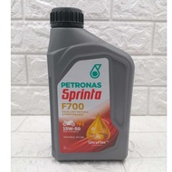 Petronas Sprinta 4T F700 15W50 Semi Synthetic Engine Oil MINYAK HITAM 4T OIL ORIGINAL100% (New packi