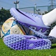 New Men Soccer Shoes TF/FG Futsal Indoor Sport Match Training Kids Football Boots Cleats Grass Ankle