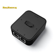2 Port RJ45 LAN CAT6 Network Switch Selector 1000Mbps 2 in 1 Out/1 in 2 Out Internal External Networ