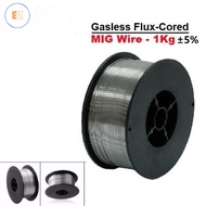 EZ Gasless Stainless Steel MIG Wire E71T-GS - 1kg Flux Core for Self-Shielded Welding Machines