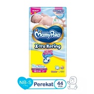 MAMYPOKO PEMPERS PEREKAT NB - S 44pcs Newborn Popok Perekat