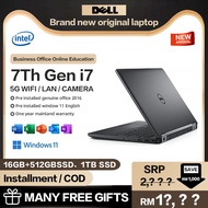 【Brand new Dell Laptop】Dell Latitude E5570 I E5580/Intel Core i5 i7/15.6in HD Built in numeric keypad/16GB RAM+1TB SSD / laptop 2024 new model