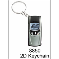 Nokia 8850 retro phone rare 2d keychain