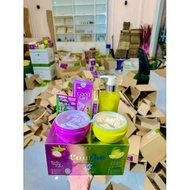 _ Combo 5 in 1 - 2 Cream Body Day and Night + shower gel + Perfume + S.O.N Group scratch card