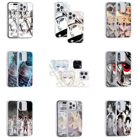 Anime Naruto Sasuke Itachi Phone Case for vivo X100 X200 X300 Ultra For OPPO Find X7 X8 X9 For iPhon
