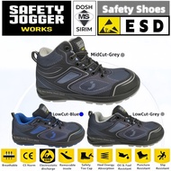 Safety Jogger Safety Shoes Sporty Low Cut ESD Safety Shoes CADOR S1P