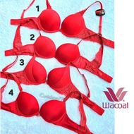 WACOAL SEXY RED LACE UNDERWEAR BRA 32B 32C 34A 34C 36A 38C ib 4448 4491 4492 4481 LACE BRA