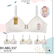 ᄝ BRA BH TEENAGER ABG TALLY 337 I WIRELESS I THIN FOAM I SIZE 32 - 38 ₳
