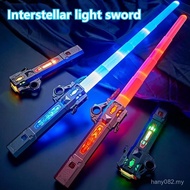 Pedang Cahaya Mainan Kanak Kanak Budak Lightsabers LED Light Up Saber, Dual Light Sword 7 Colors Cha