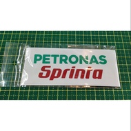 Stiker motor. Stiker petronas sprinta
