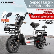 Sepeda Listrik Motor 48V Sepeda Listrik Dewasa Sepeda Listrik Premium Mewah / Sepeda Motor Listrik Bisa lari 60km