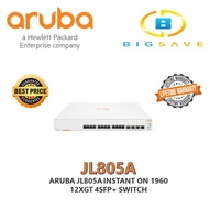 ARUBA JL805A INSTANT ON 1960 12XGT 4SFP+ SWITCH