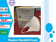 new Sensi masker duckbill 1 box isi 50 Sensi Masker Duckbill murah