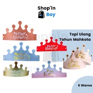 Crown Birthday Hat / Crown Birthday Hat / Birthday Crown Hat / Paper Crown Hat