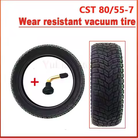 Original 80/55-7 Tubeless Tire 10.5*3.0 City Road Tyre For Ninebot P65D Electric Scooter Front Rear 
