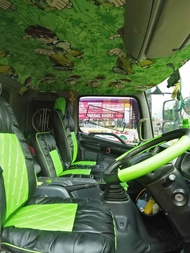 Sarung Jok Cover Jok Mobil Hino Lohan Hino 500 Hino 260Ti Fuso Fihgter Fuso Lainya Model Sofa dyamon