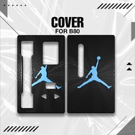 JORDAN BLACK BLUE MOTIF Backdoor Panel 3D for (B80) (Front Rear)