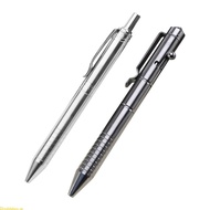 Doublebuy Solid for Titanium Alloy Gel Ink Pen Vintage Bolt Action Writing Tool Stationeri