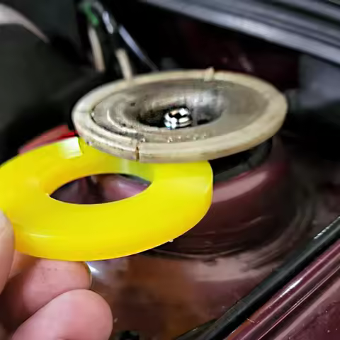 1/2pcs Silencer Pad Rubber Bushing Dampers Universal Front Strut Tower Mount Suspension Shock-Absorb