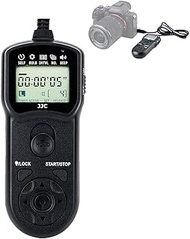 JJC RS-80N3 / TC-80N3 Timer Remote Control for Canon EOS R5 R3 / 5D IV III II / 6D II 7D II 5Ds R 1D