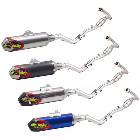 For Honda CRF250L CRF250 Rally 2017-2020 FMF Exhaust Full System Motorcycle Muffler Pipe with Link T