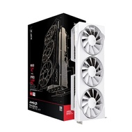 XFX Swift AMD Radeon RX 9070XT Triple fan Gaming Edition with 16GB GDDR6 HDMI White