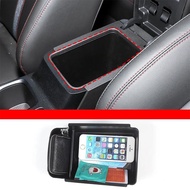 For 2024 Chevrolet Seeker trax black ABS car styling car armrest box storage box mobile phone tray c
