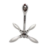 Factory Stainless Steel 316 Anchor Folding Anchor Umbrella Anchor Yacht Hardware Anchor Ship Accesso
