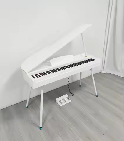 Grand Piano Professional Good Quality Small Size Hammer Action Keyboard Digital Grand Piano Three Pe